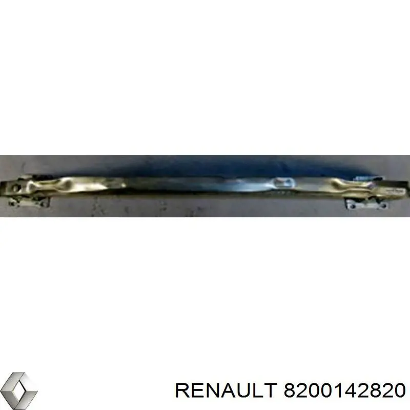 8200142820 Renault (RVI) Reforçador do pára-choque traseiro