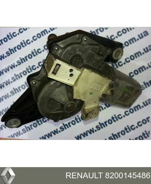 8200145486 Renault (RVI) Motor de limpador pára-brisas de vidro traseiro