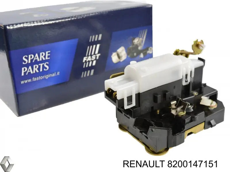 Fecho da porta dianteira esquerda Renault (RVI) 8200147151 preço, a partir de 145,67 USD