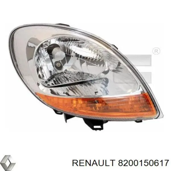 8200150617 Renault (RVI) Luz direita