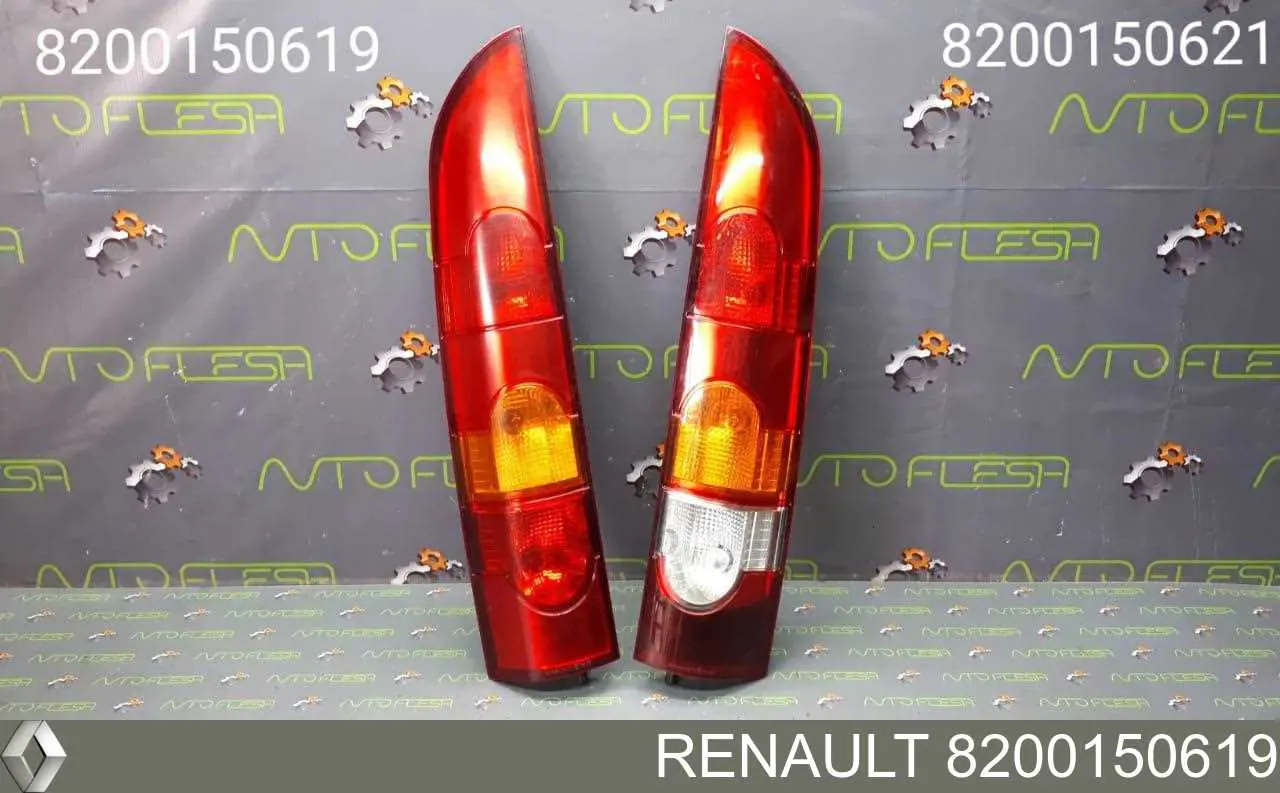 8200150619 Renault (RVI) Lanterna traseira esquerda