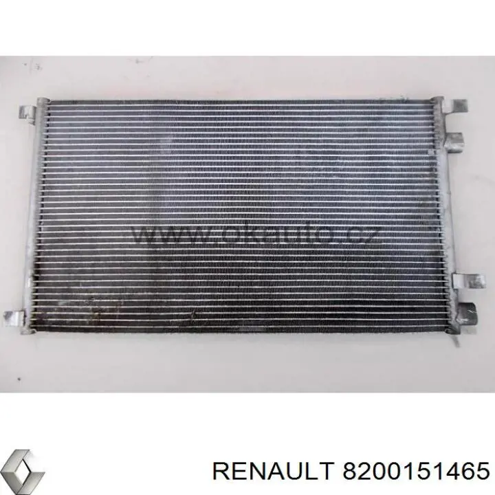 8200151465 Renault (RVI) Ventilador elétrico de esfriamento montado (motor + roda de aletas)