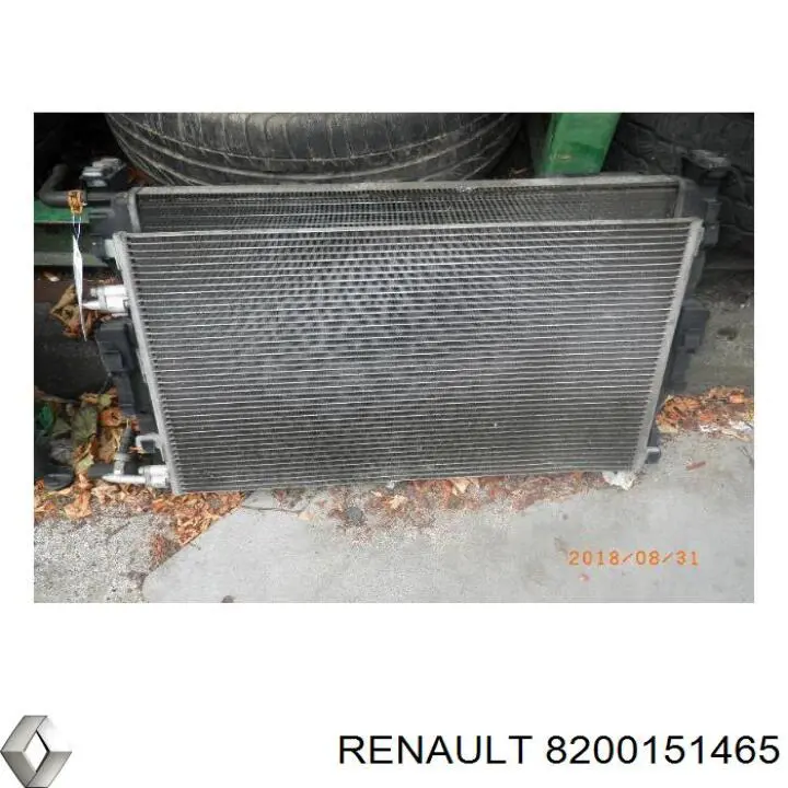 Ventilador elétrico de esfriamento montado (motor + roda de aletas) Renault (RVI) 8200151465 preço, a partir de 46,05 USD