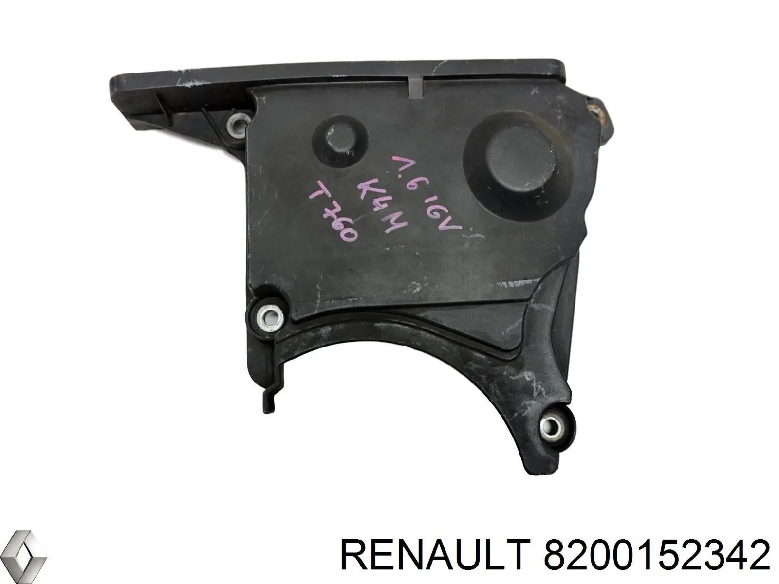 8200152342 Renault (RVI) Proteção da correia do mecanismo de distribuição de gás