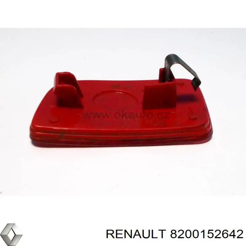 Compre 8200152642 Renault (RVI) Retrorrefletor (refletor) do pára-choque traseiro esquerdo