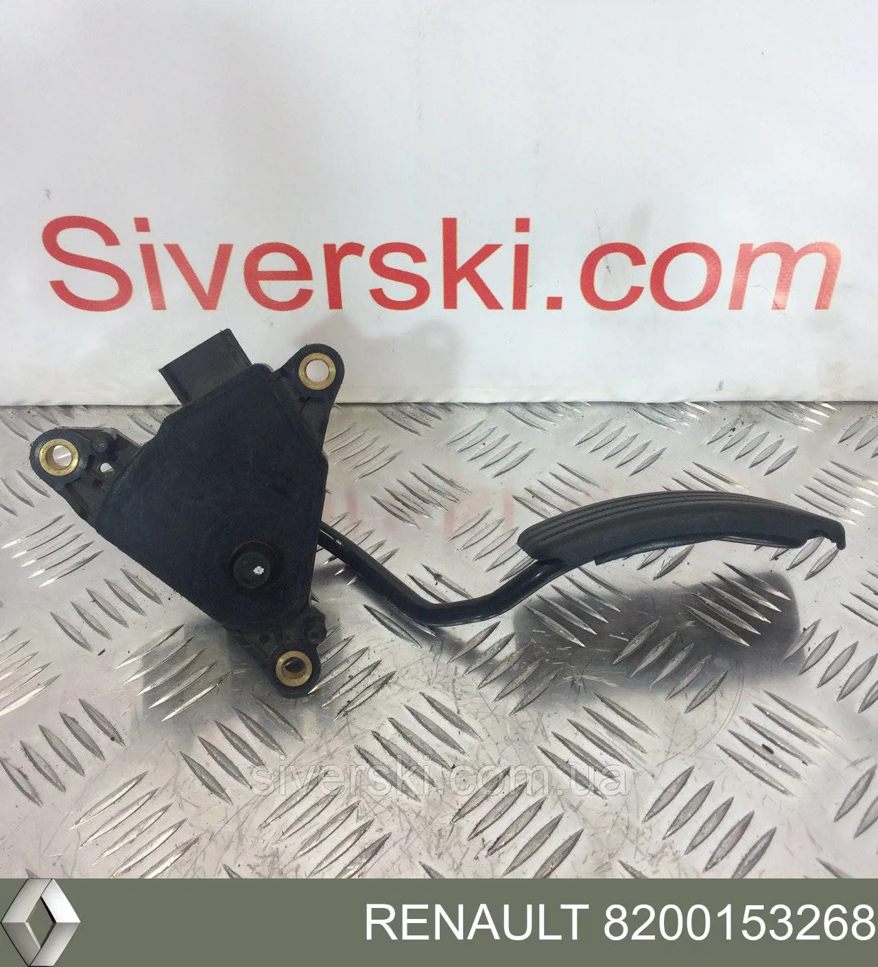 8200153268 Renault (RVI) Pedal de gás (de acelerador)