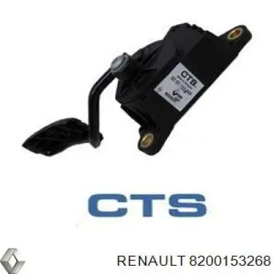 Compre 8200153268 Renault (RVI) Pedal de gás (de acelerador)