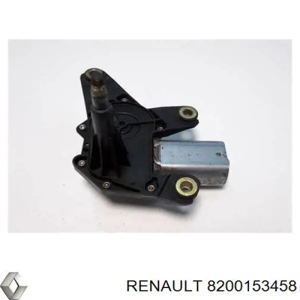 Compre 8200153458 Renault (RVI) Motor de limpador pára-brisas de vidro traseiro