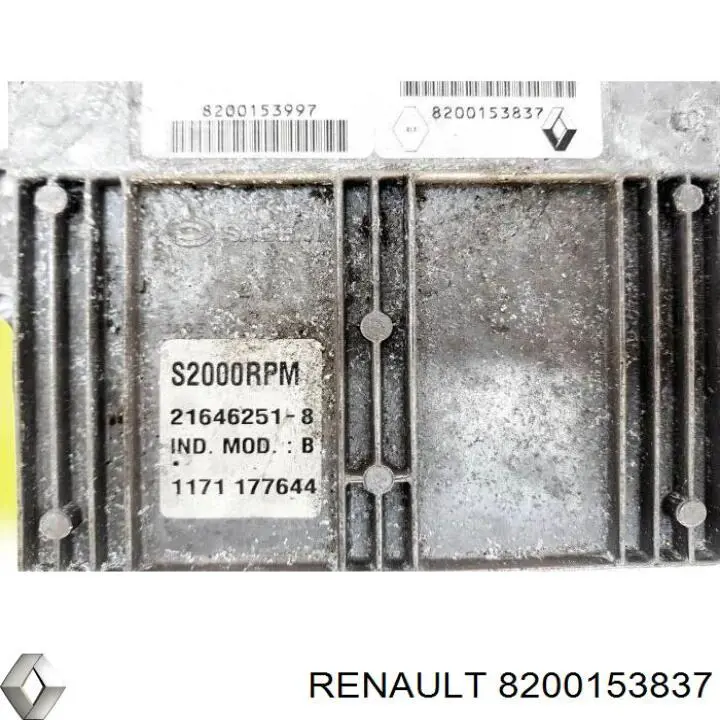8200153837 Renault (RVI) Módulo de direção (Centralina eletrônica) de motor