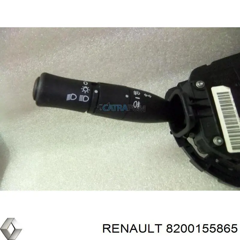 Comutador instalado na coluna da direção, montado para Renault Megane II LM0, LM1