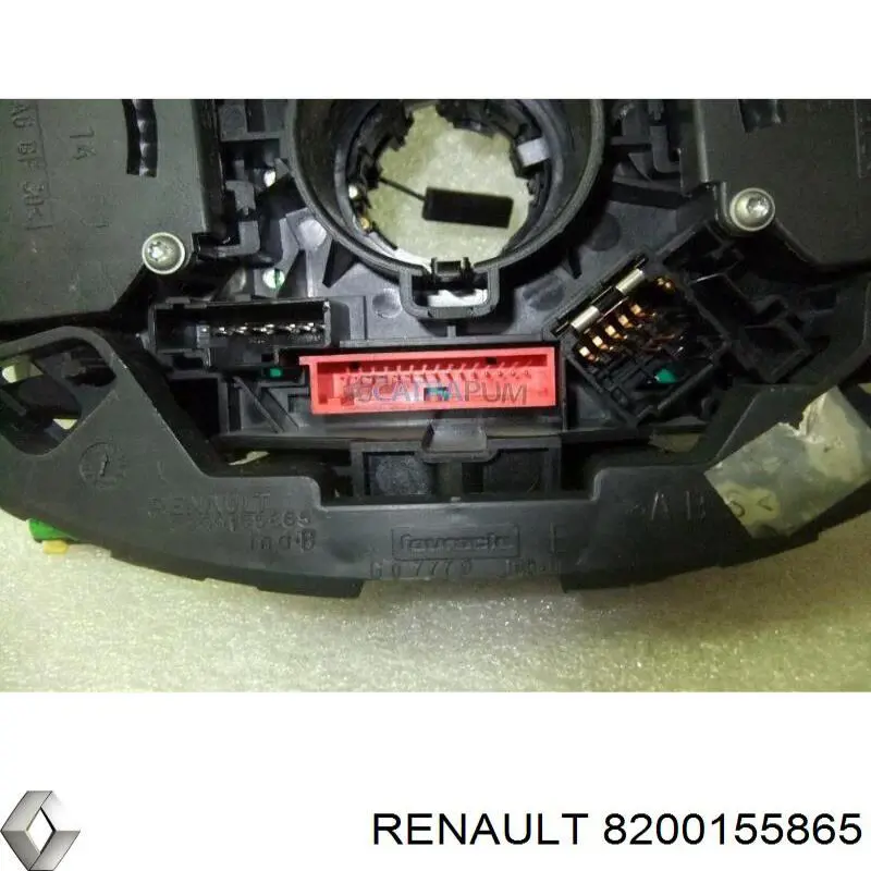 Compre 8200155865 Renault (RVI) Comutador instalado na coluna da direção, montado