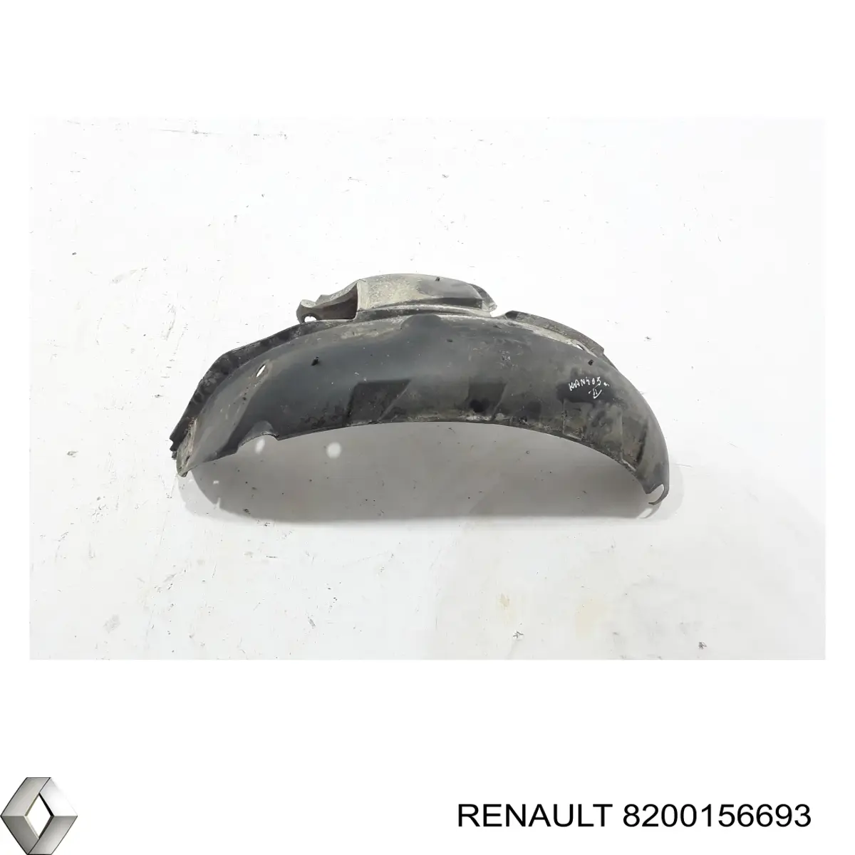 Compre 8200156693 Renault (RVI) Guarda-barras direito traseiro do pára-lama dianteiro