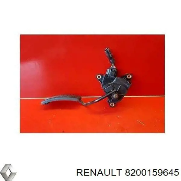 8200159645 Renault (RVI) Pedal de gás (de acelerador)