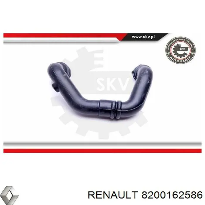 Cano derivado de ar, saída de turbina (supercompressão) Renault (RVI) 8200162586 preço, a partir de 46,01 USD