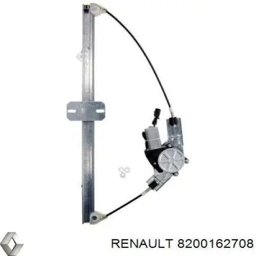 Mecanismo de acionamento de vidro da porta dianteira esquerda Renault (RVI) 8200162708 preço, a partir de 70,40 USD