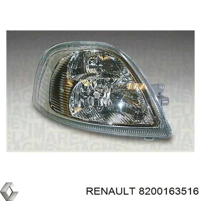 8200163516 Renault (RVI) Luz esquerda
