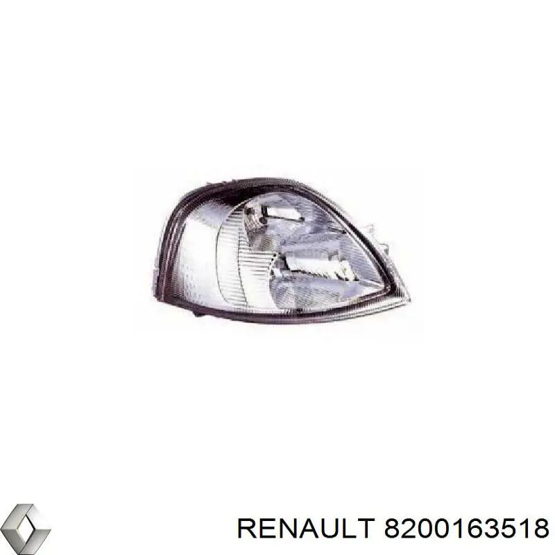 8200163518 Renault (RVI) Luz direita