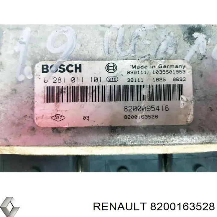 Compre 8200163528 Renault (RVI) Módulo de direção (Centralina eletrônica) de motor