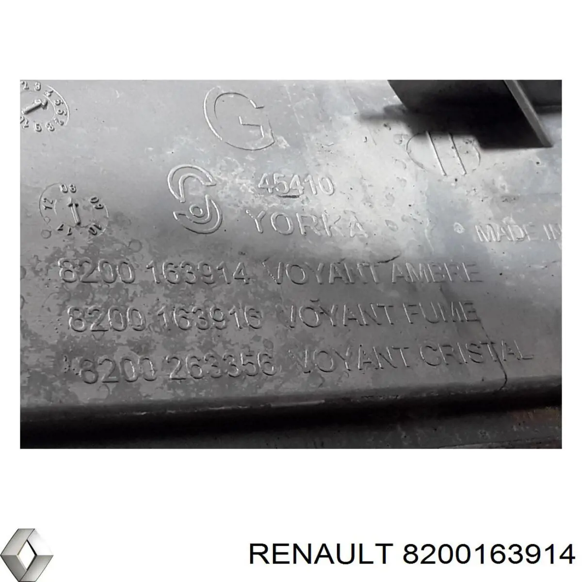8200163914 Renault (RVI) Pisca-pisca esquerdo
