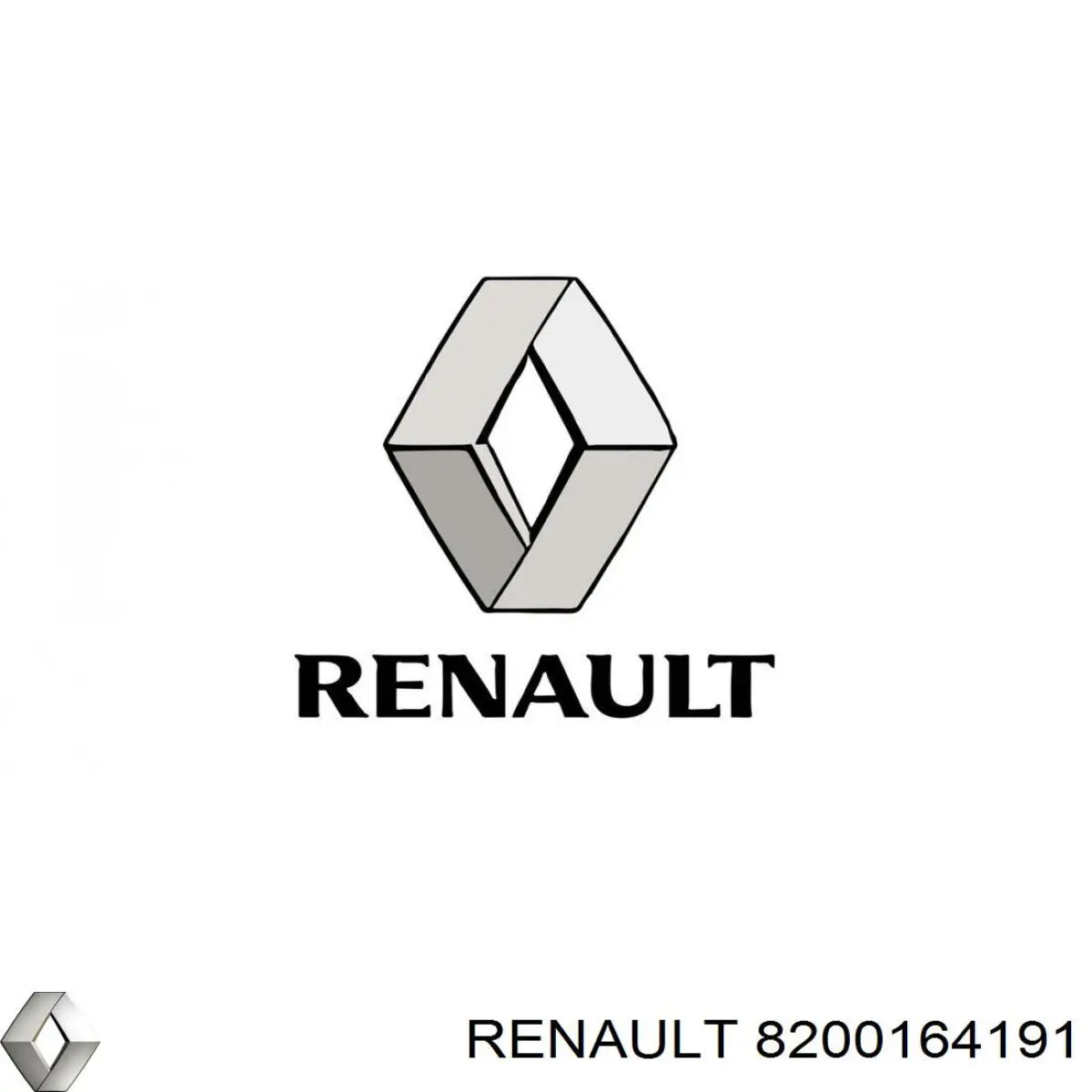 8200164191 Renault (RVI) Cano derivado de ar, saída de turbina (supercompressão)