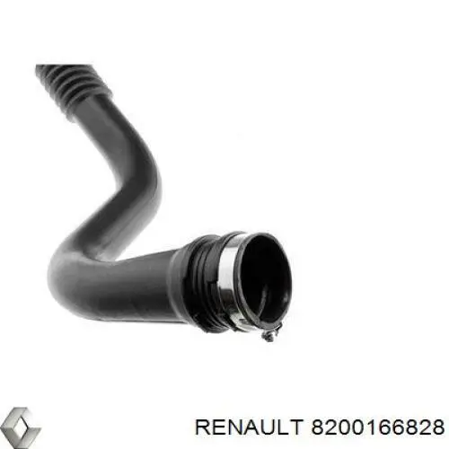 8200166828 Renault (RVI) Mangueira (cano derivado) de intercooler