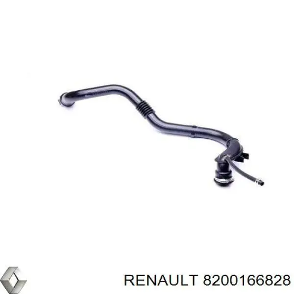 Compre 8200166828 Renault (RVI) Mangueira (cano derivado) de intercooler