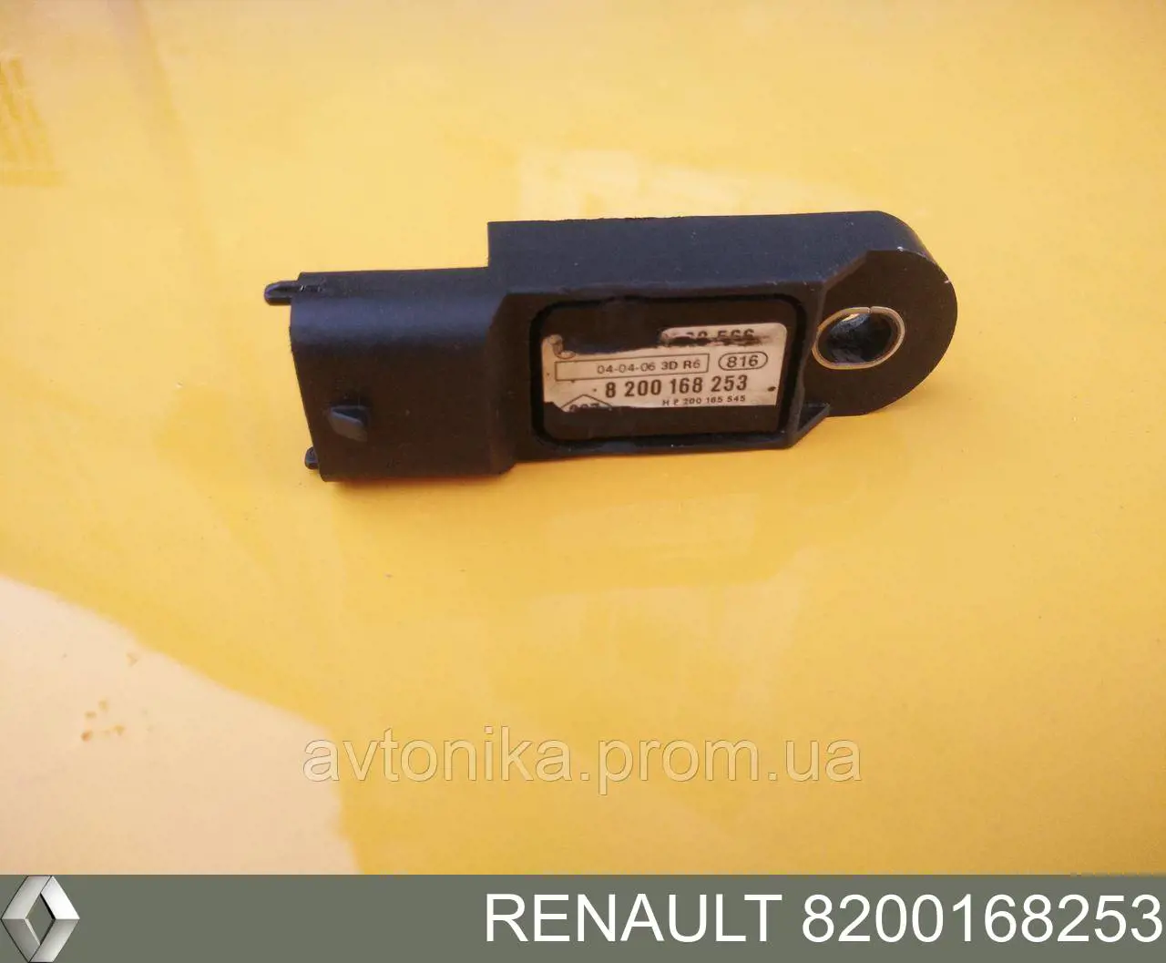 Compre 8200168253 Renault (RVI) Sensor de pressão de supercompressão