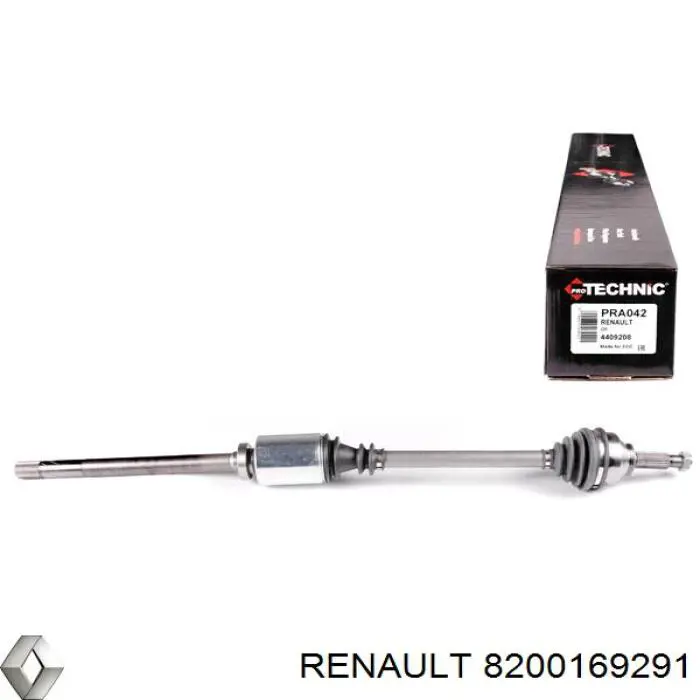 Semieixo (acionador) dianteiro direito Renault (RVI) 8200169291 preço, a partir de 101,57 USD
