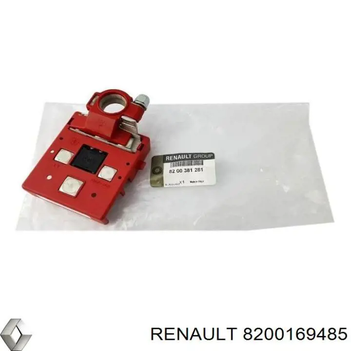 8200169485 Renault (RVI) Borne de bateria recarregável (PILHA)