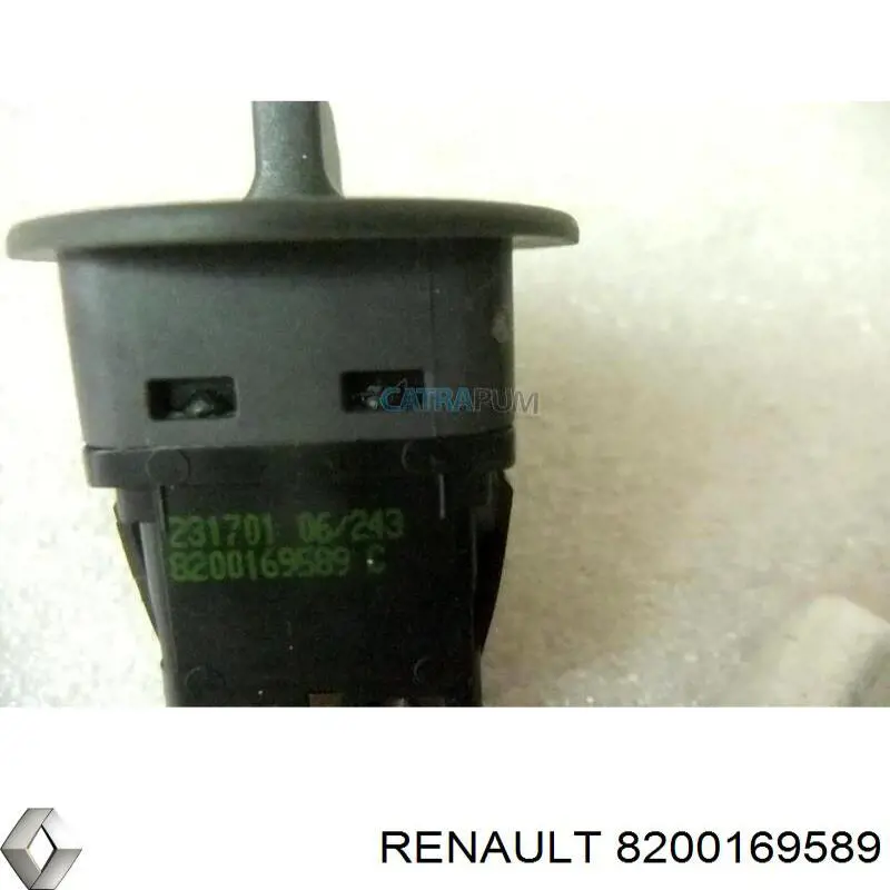 Fecho de desligação (desativação) de cinto de segurança de passageiro Renault (RVI) 8200169589 preço, a partir de 39,23 USD