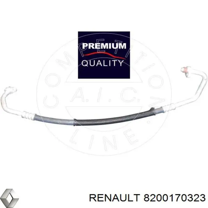 Mangueira de aparelho de ar condicionado, desde o compressor até o radiador Renault (RVI) 8200170323 preço, a partir de 42,17 USD