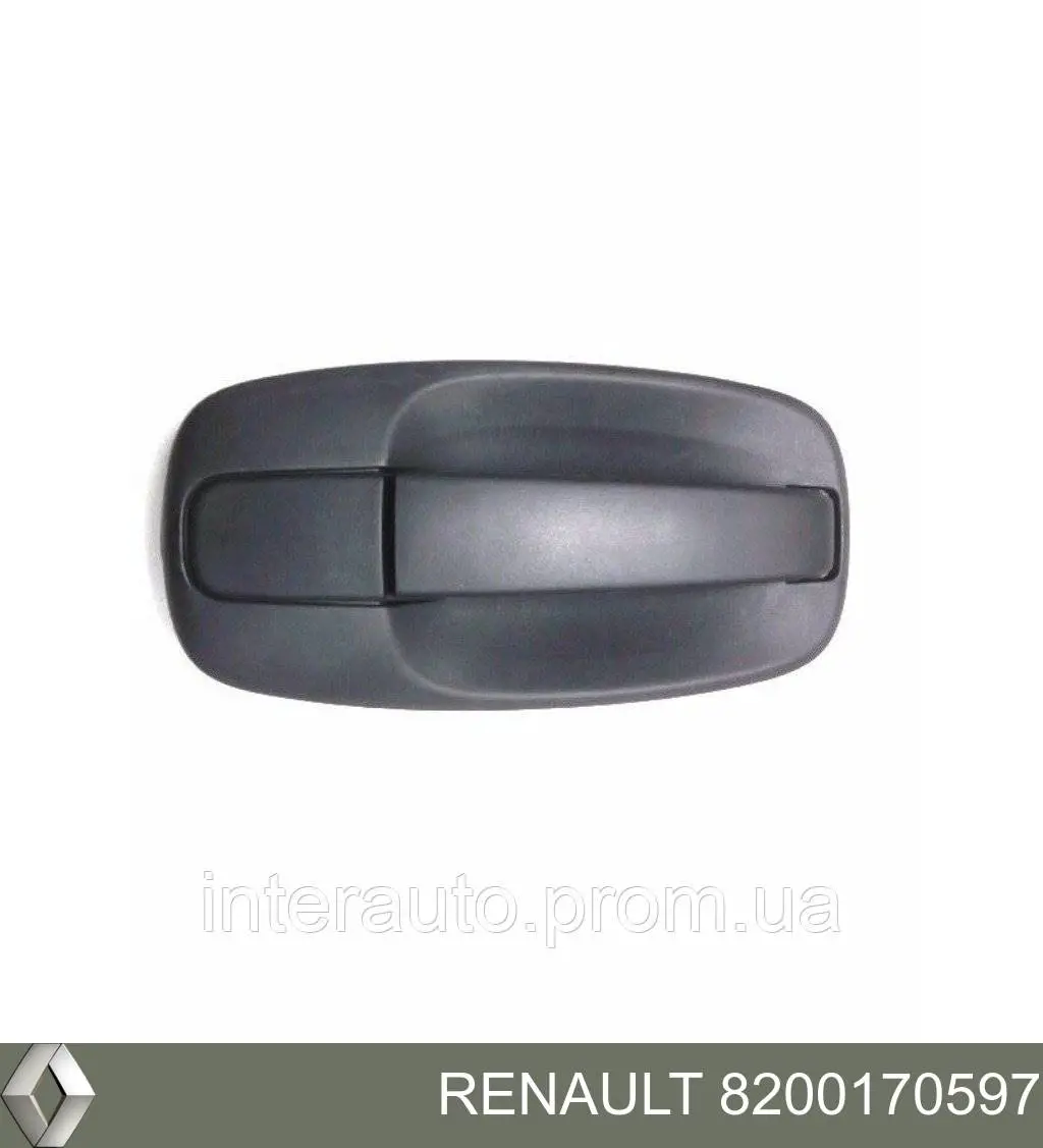 8200170597 Renault (RVI) Maçaneta dianteira direita da porta externa