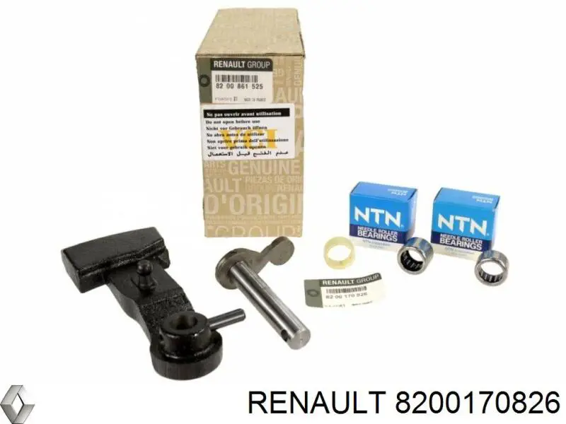 Bucha do mecanismo de mudança (de ligação) Renault (RVI) 8200170826 preço, a partir de 153,78 USD