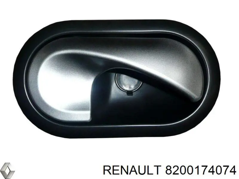 8200174074 Renault (RVI) Maçaneta interna dianteira/traseira da porta direita