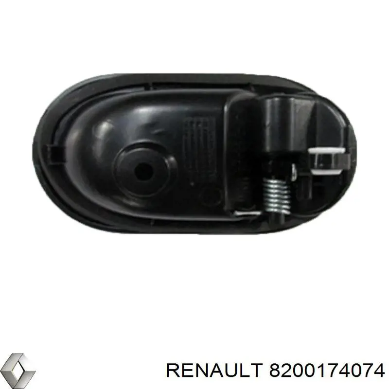 Compre 8200174074 Renault (RVI) Maçaneta interna dianteira/traseira da porta direita