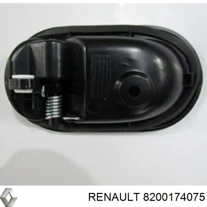 8200174075 Renault (RVI) Maçaneta interna dianteira/traseira da porta esquerda