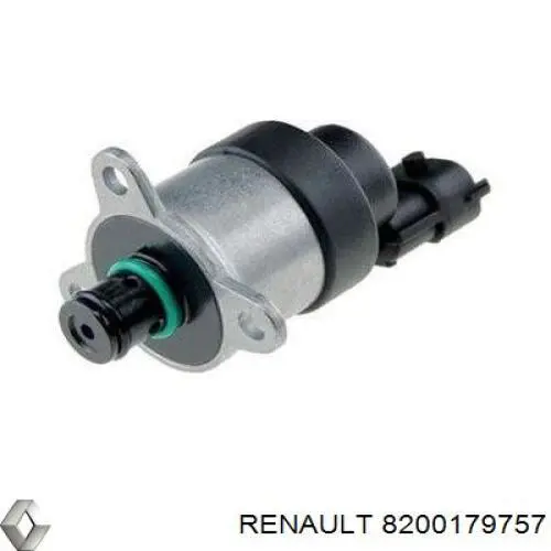 8200179757 Renault (RVI) Válvula de regulação de pressão (válvula de redução da Bomba de Combustível de Pressão Alta) Common-Rail-System
