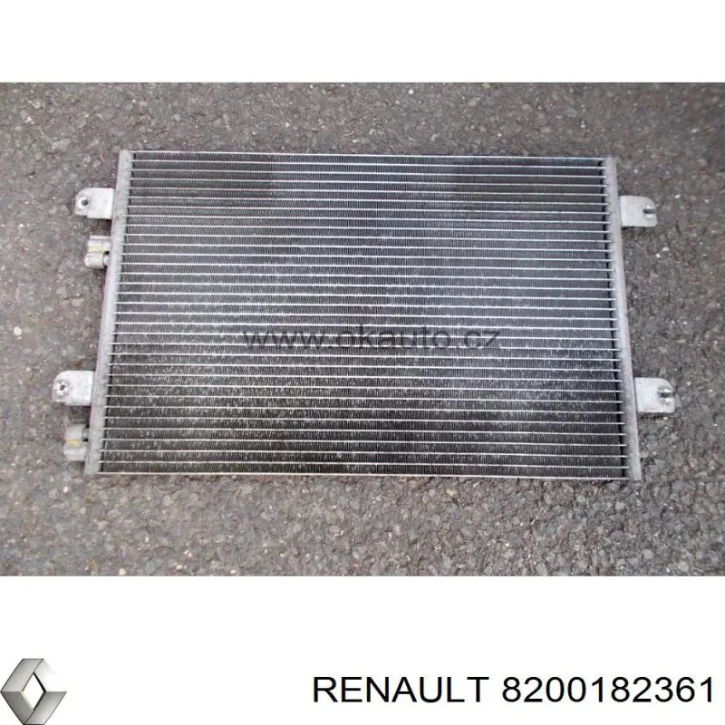 Compre 8200182361 Renault (RVI) Radiador de aparelho de ar condicionado