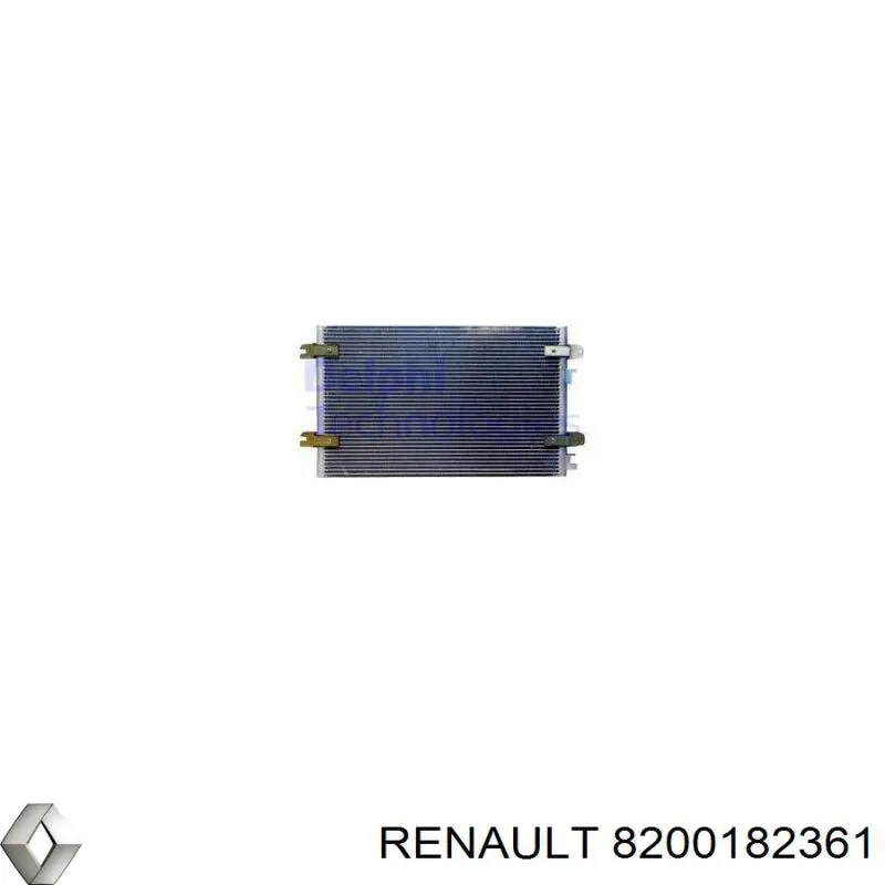 Radiador de aparelho de ar condicionado Renault (RVI) 8200182361 preço, a partir de 76,15 USD