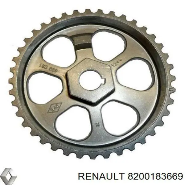 8200183669 Renault (RVI) Roda dentada de engrenagem de cadeia da Bomba de Combustível de Pressão Alta