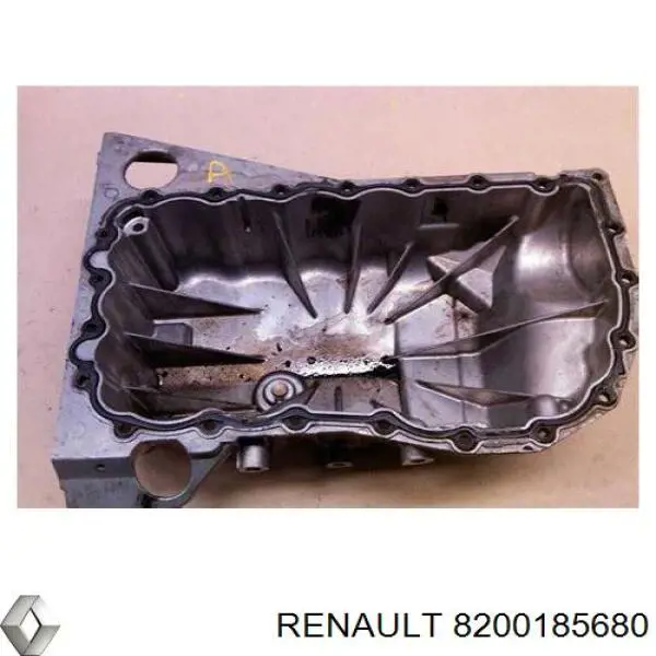 Compre 8200185680 Renault (RVI) Panela de óleo de cárter do motor