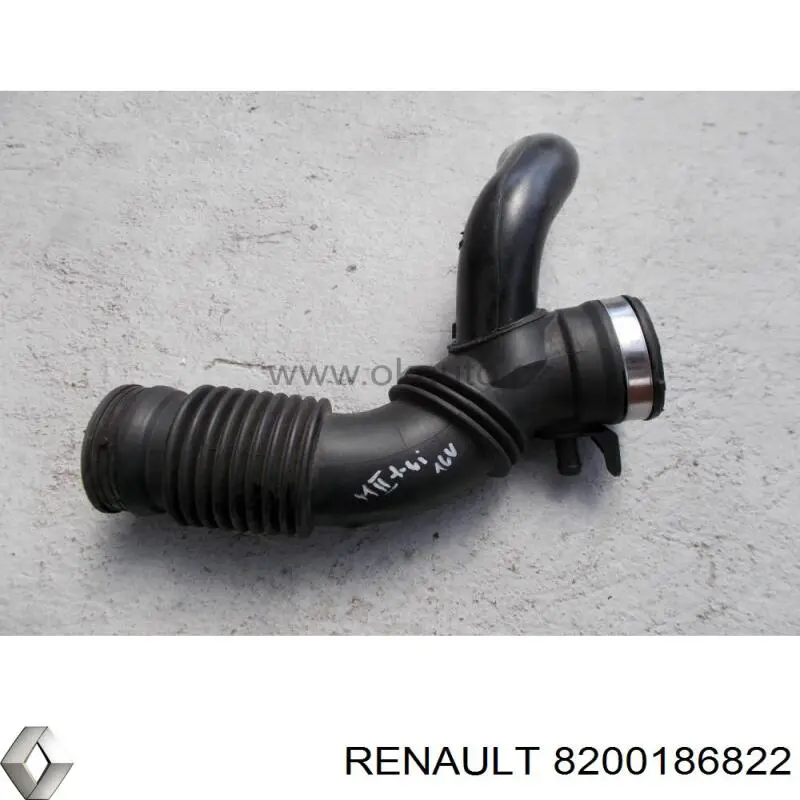 Cano derivado de ar, saída de filtro de ar Renault (RVI) 8200186822 preço, a partir de 90,01 USD