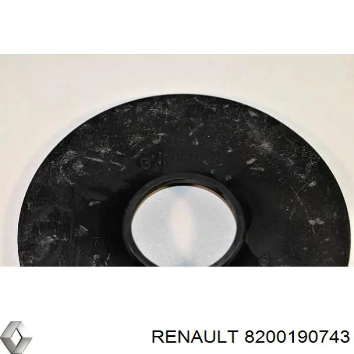 8200190743 Renault (RVI) Espaçador (anel de borracha) da mola traseira inferior