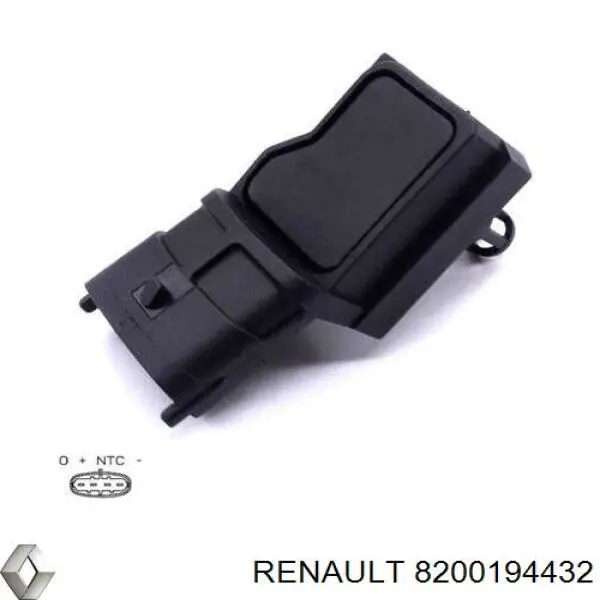 Sensor de pressão no coletor de admissão, MAP Renault (RVI) 8200194432 preço, a partir de 51,46 USD