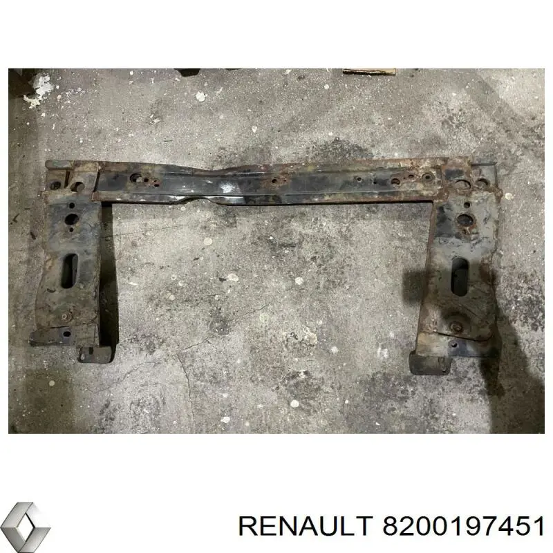 Viga de suspensão dianteira (plataforma veicular) dianteira Renault (RVI) 8200197451 preço, a partir de 110,67 USD