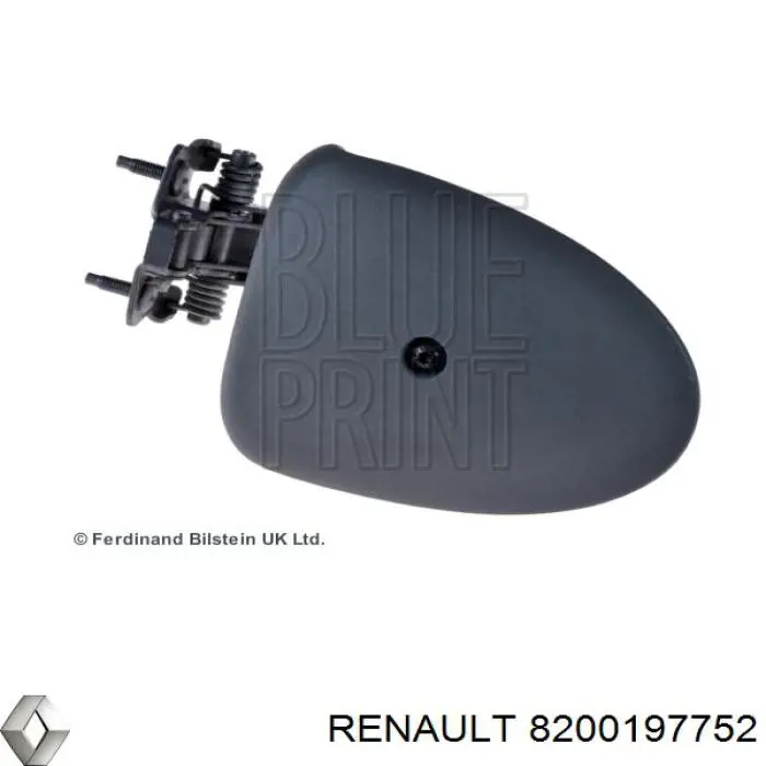 8200197752 Renault (RVI) Limitador de abertura de porta da seção de bagagem (furgão)
