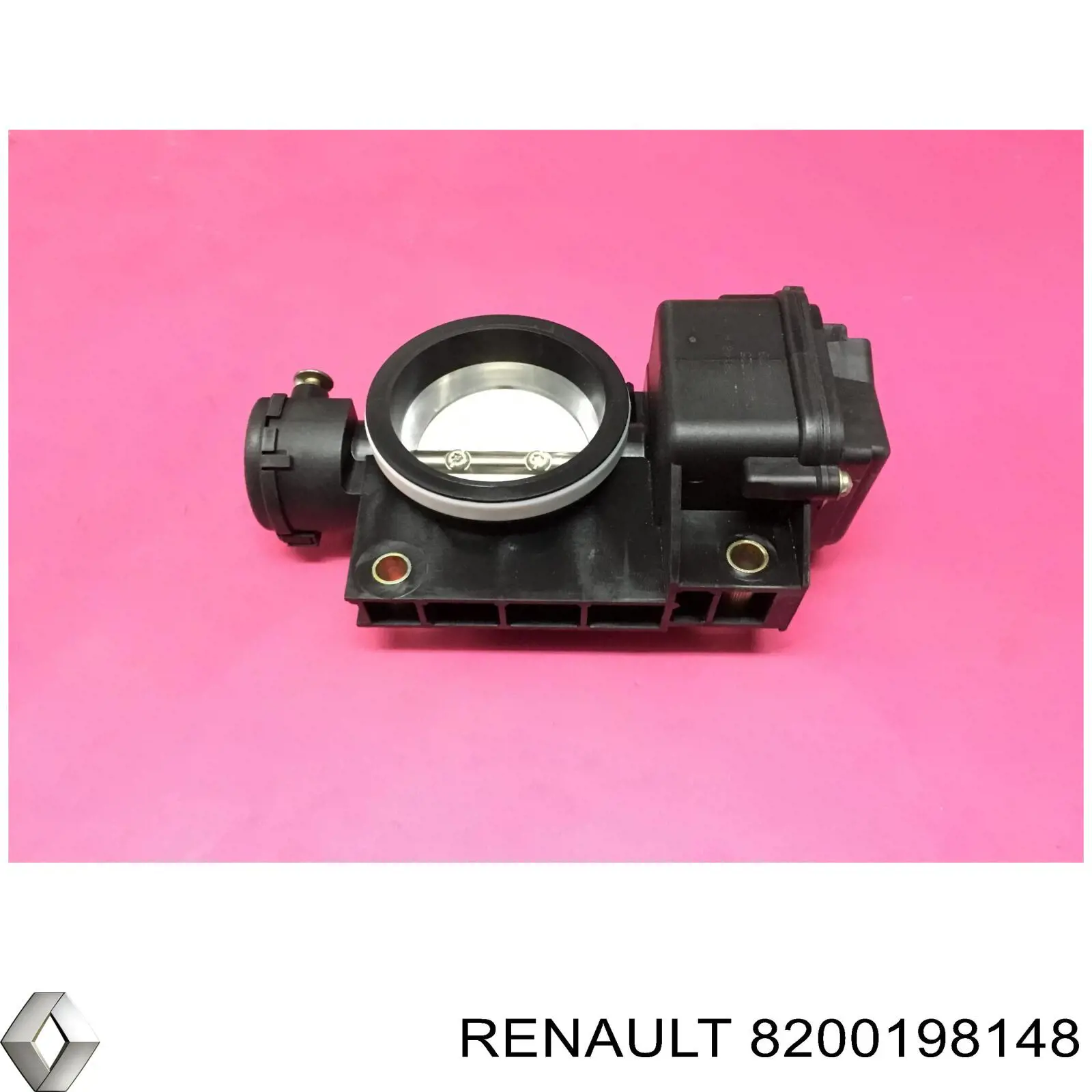 8200198148 Renault (RVI) Válvula de borboleta montada