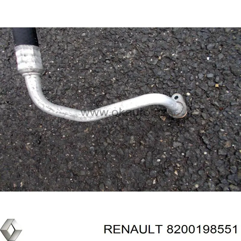 Mangueira de aparelho de ar condicionado, desde o vaporizador até o compressor Renault (RVI) 8200198551 preço, a partir de 87,12 USD