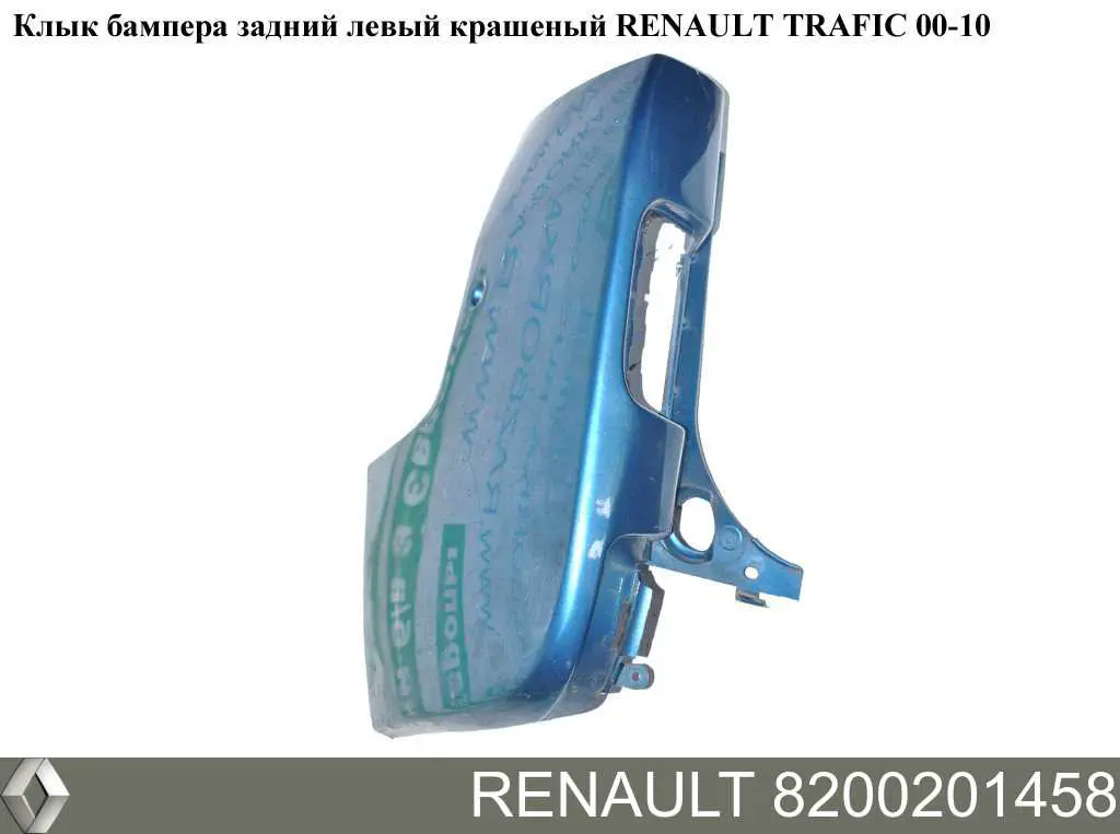 Pára-choque traseiro, parte esquerda Renault (RVI) 8200201458 preço, a partir de 58,61 USD