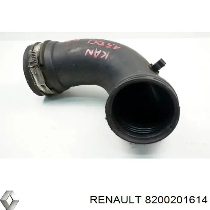 8200201614 Renault (RVI) Cano derivado de ar do medidor de consumo do ar
